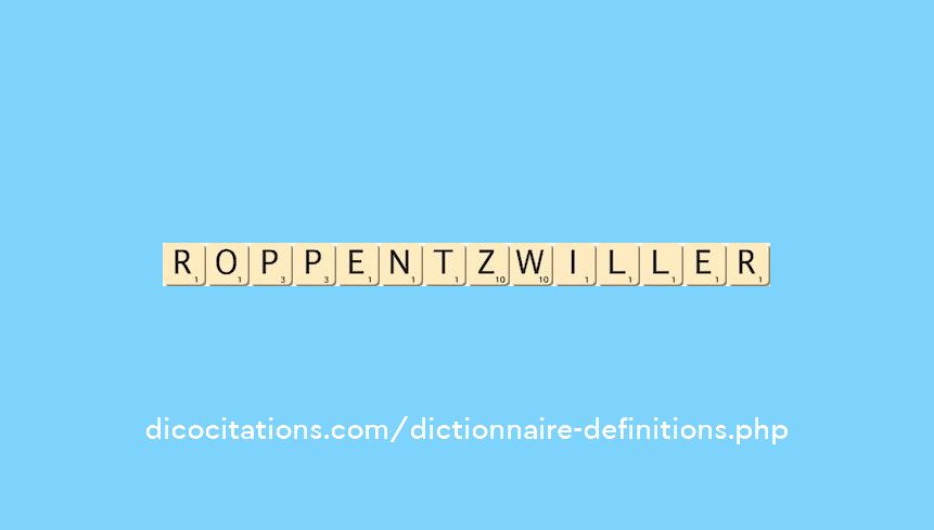 roppentzwiller