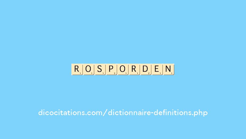 rosporden