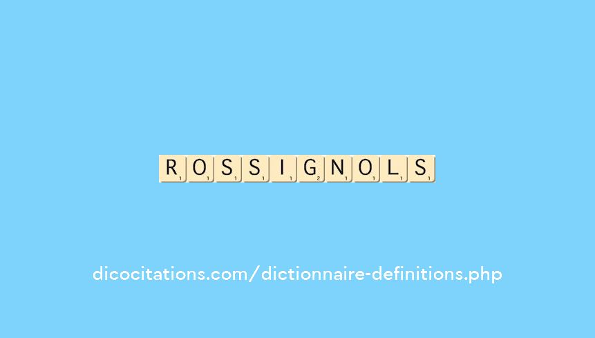 rossignols rossignols