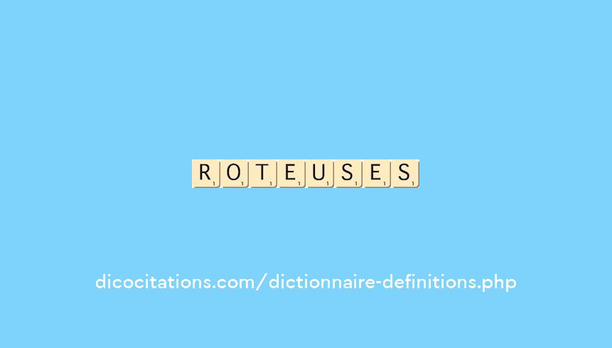 roteuses roteuses