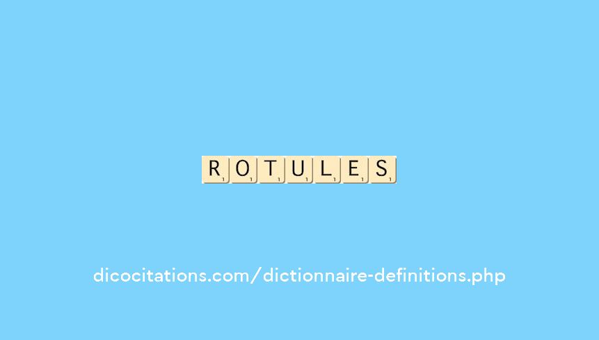 rotules