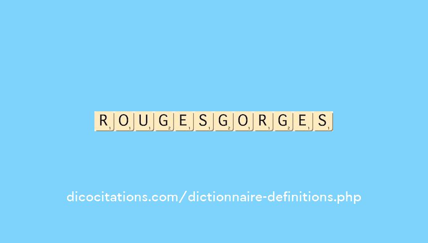 rouges-gorges rouges-gorges