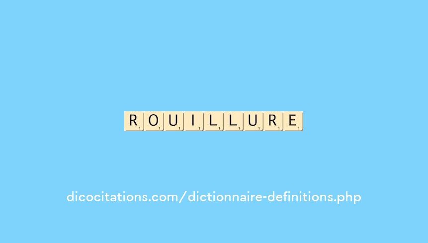 rouillure