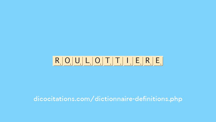 roulottiere