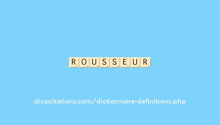 rousseur