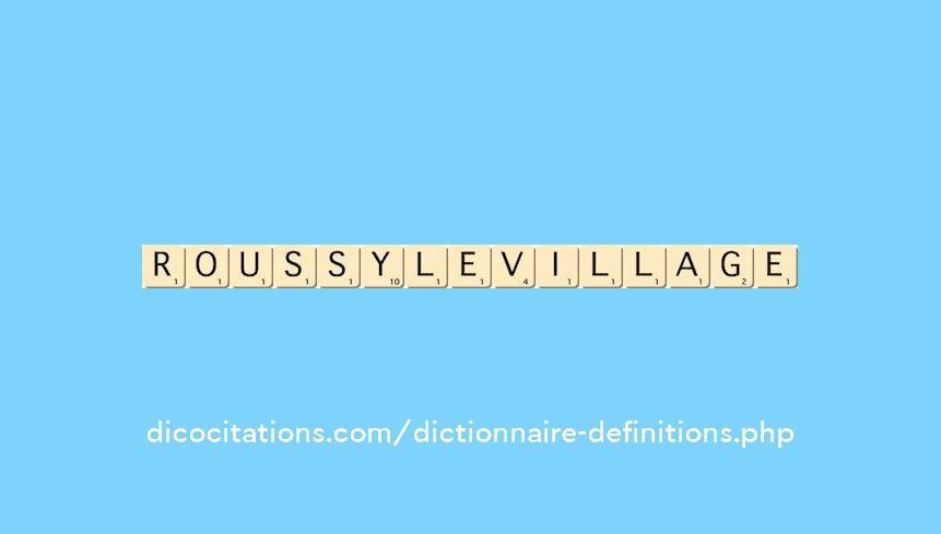 roussy-le-village