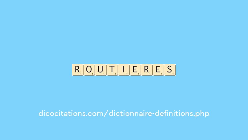 routieres
