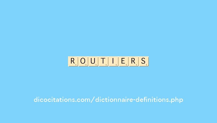 routiers routiers