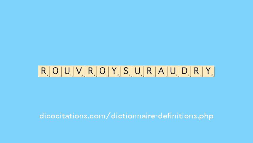 rouvroy-sur-audry