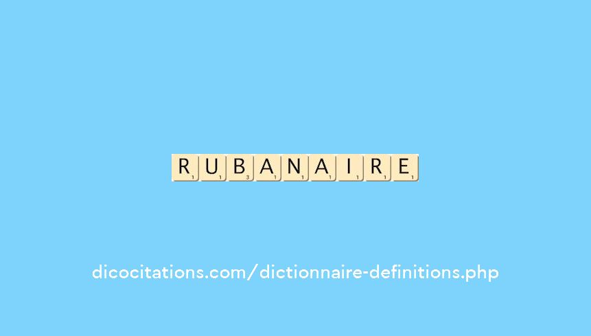 rubanaire