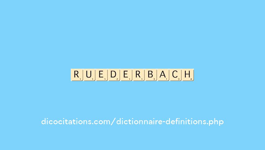 ruederbach