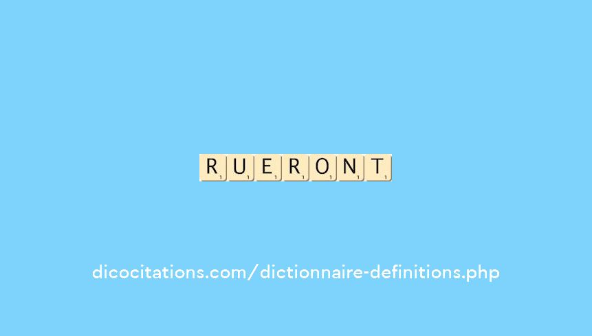 rueront rueront