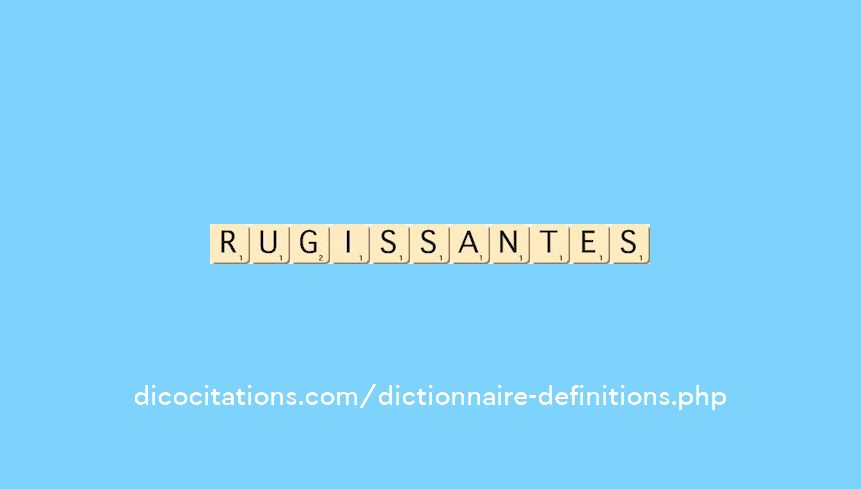 rugissantes rugissantes