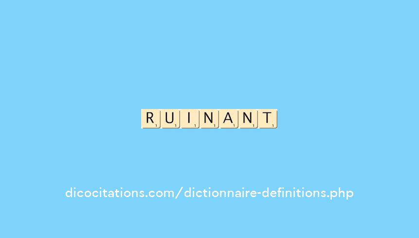 ruinant ruinant
