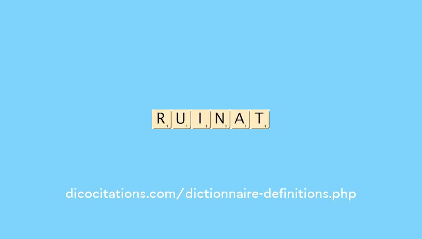 ruinat ruinat