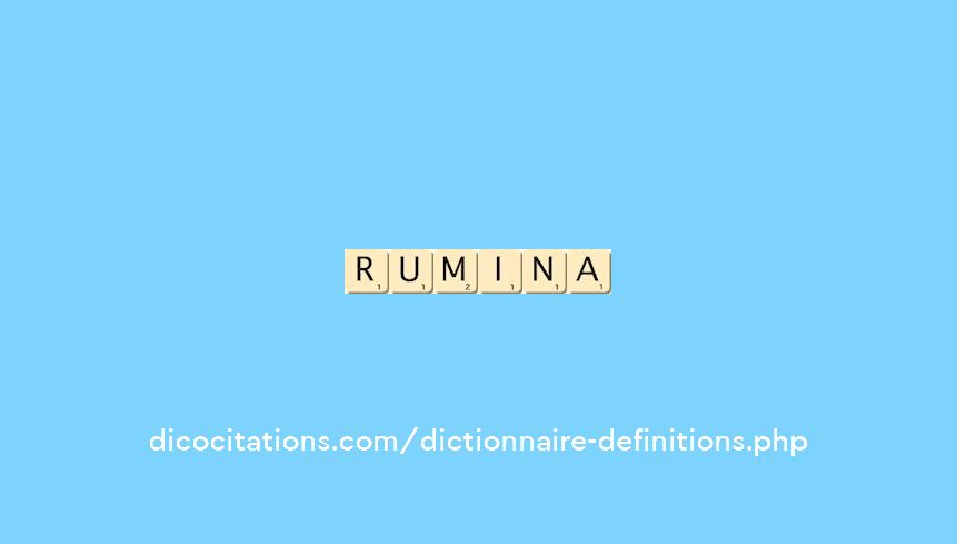 rumina rumina
