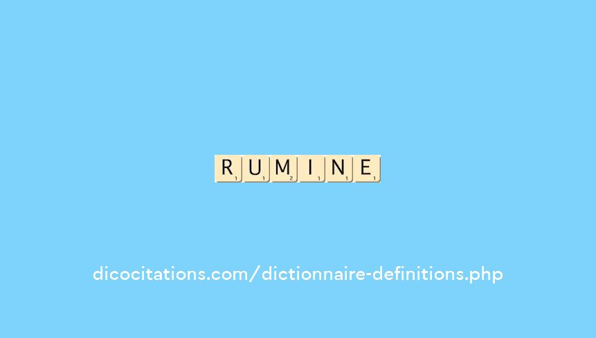 rumine