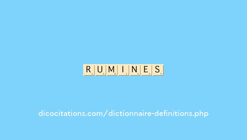 rumines