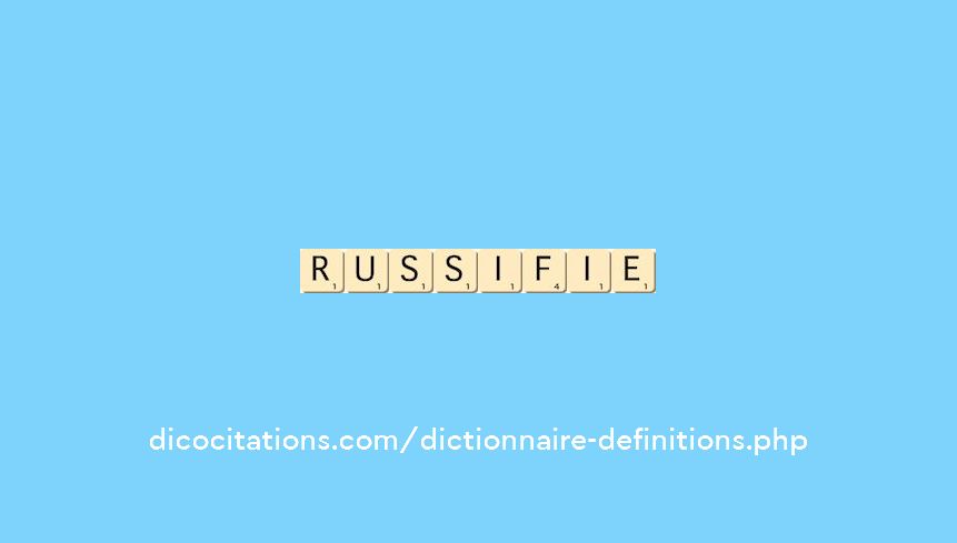 russifie