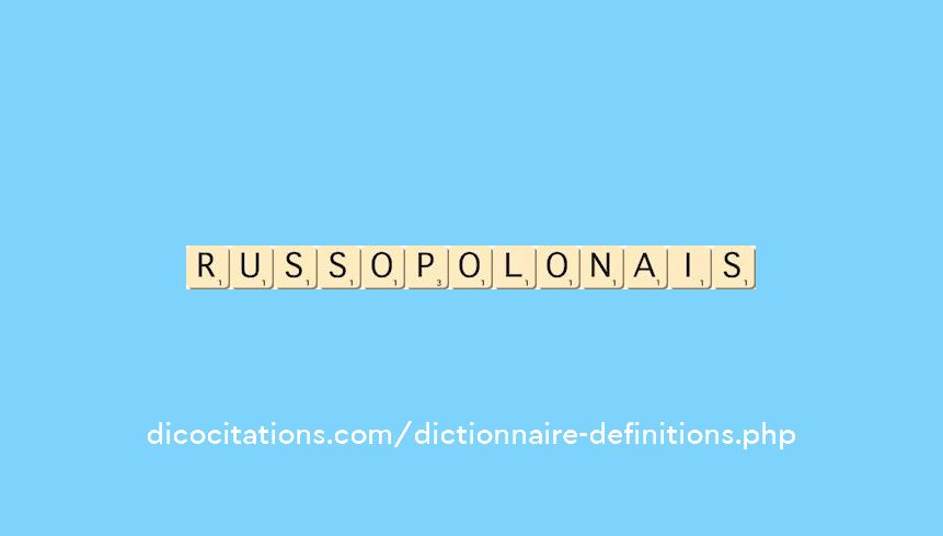 russo-polonais