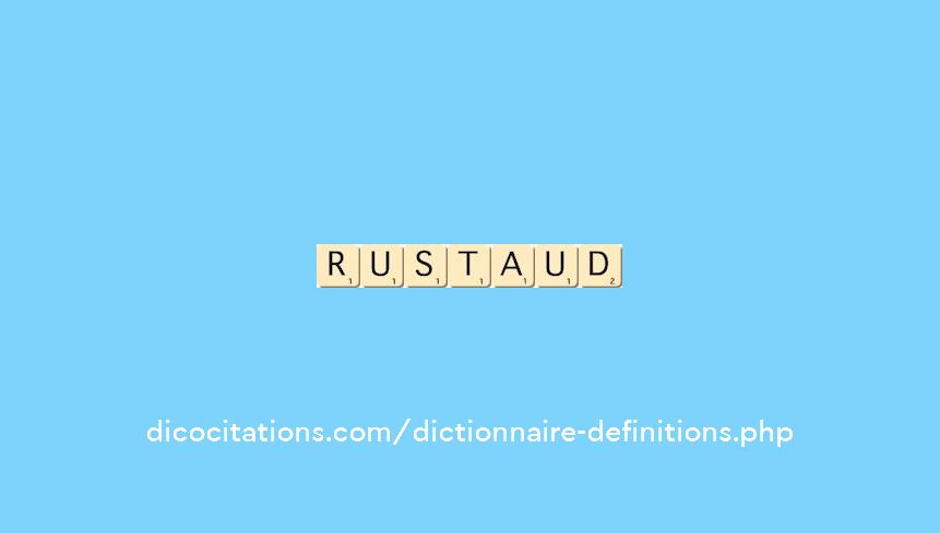 rustaud rustaud