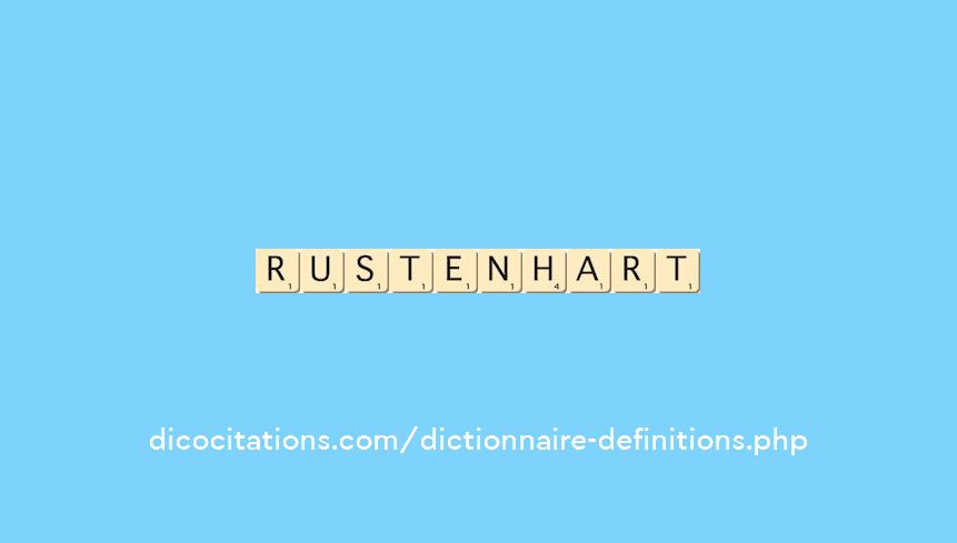 rustenhart rustenhart