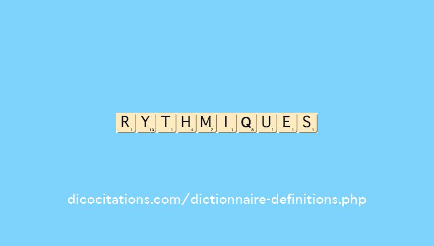 rythmiques rythmiques