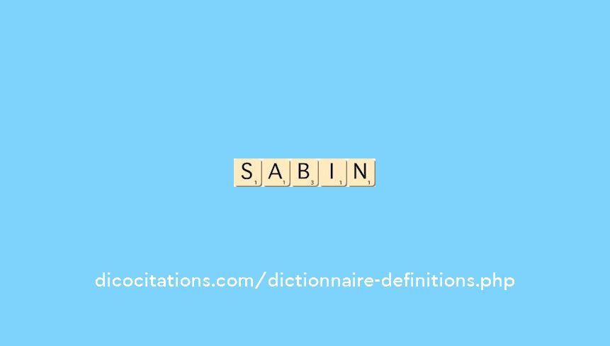 sabin