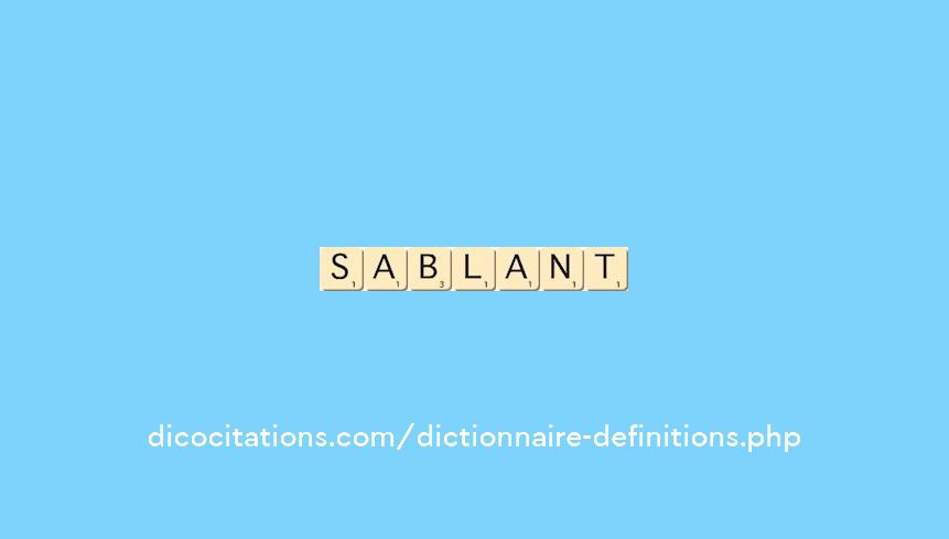 sablant sablant