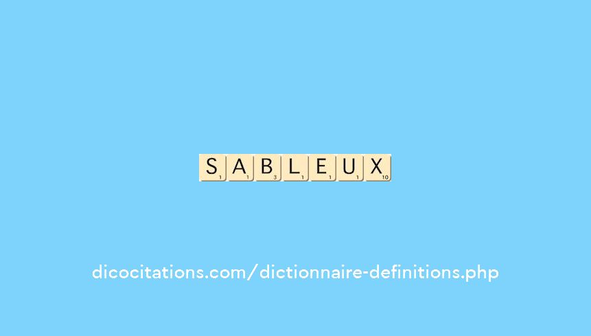 sableux sableux