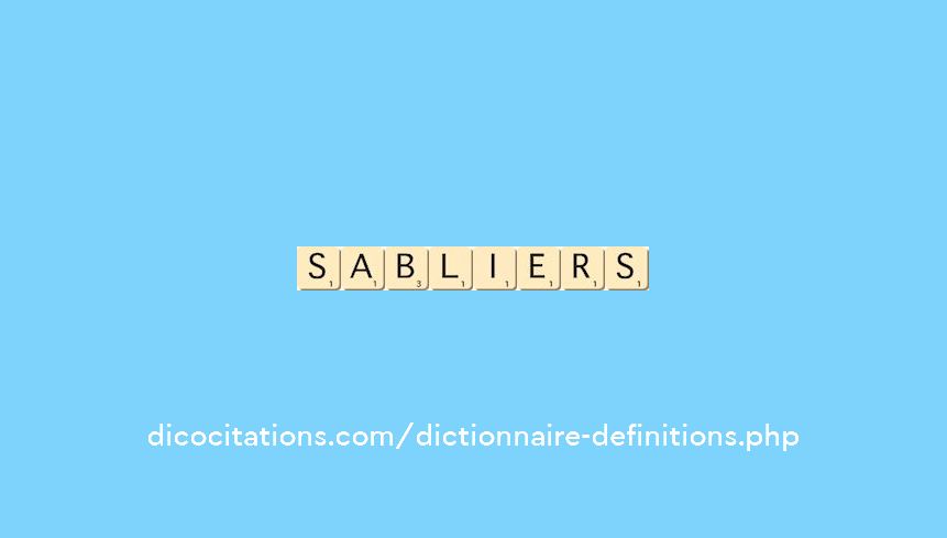 sabliers