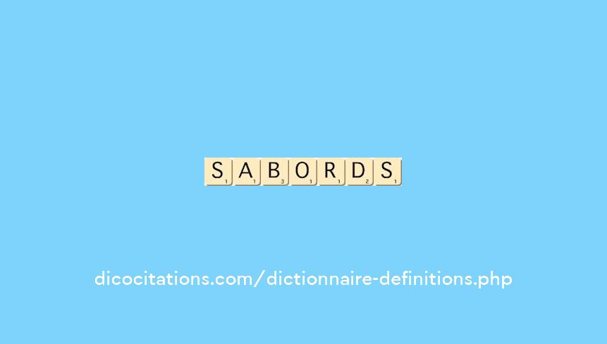sabords sabords