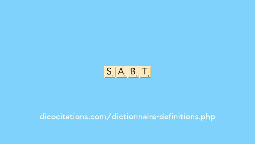 sabot