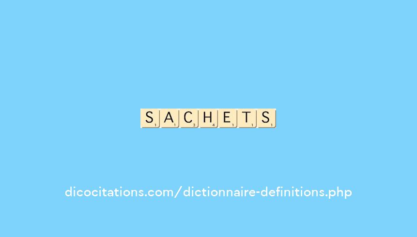 sachets