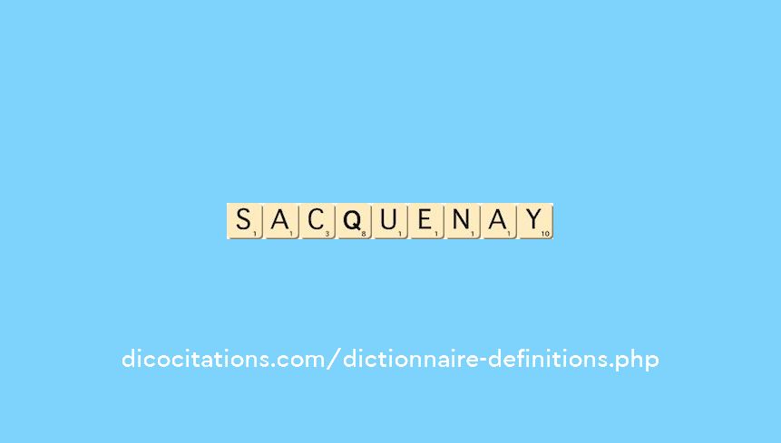 sacquenay