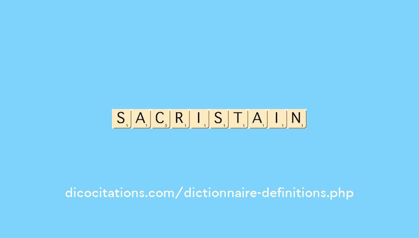 sacristain sacristain