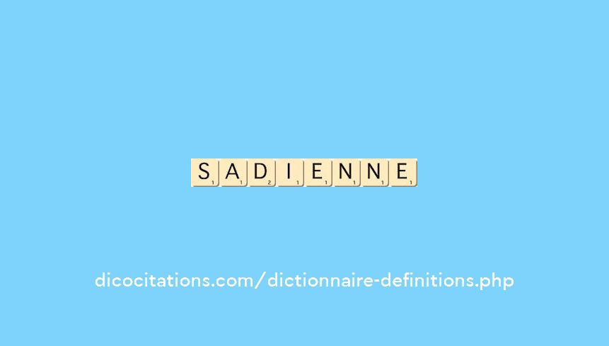 sadienne