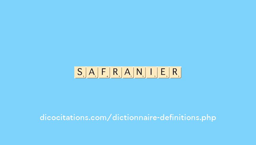 safranier