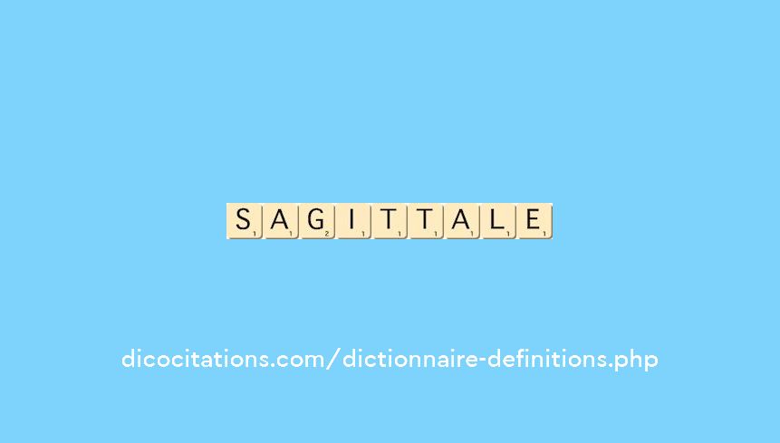 sagittale sagittale