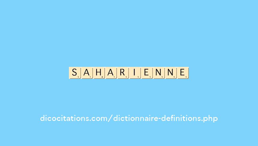 saharienne
