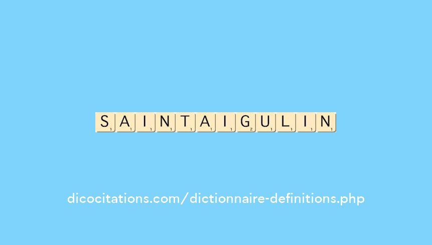 saint-aigulin