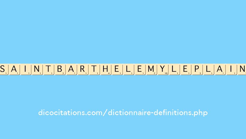 saint-barthelemy-le-plain