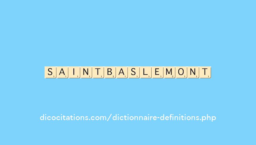 saint-baslemont