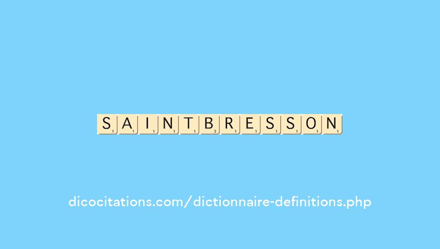 saint-bresson