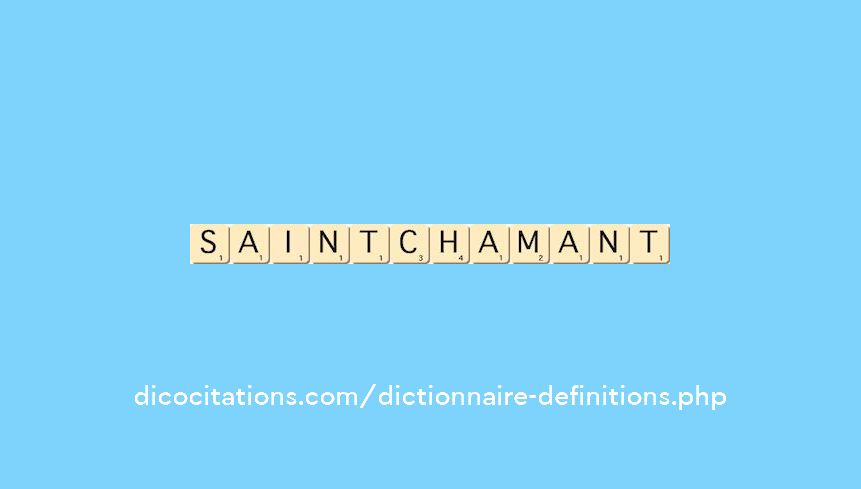 saint-chamant