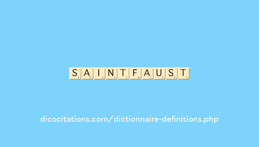 saint-faust