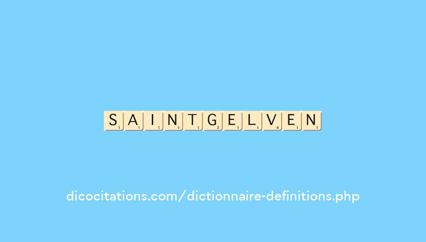 saint-gelven
