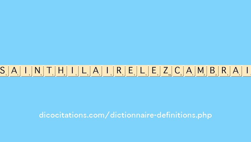 saint-hilaire-lez-cambrai