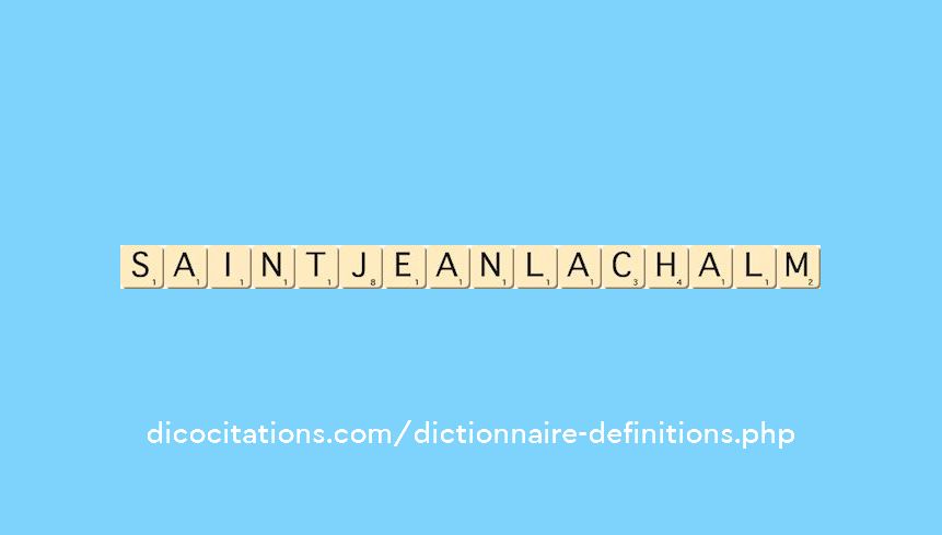 saint-jean-lachalm