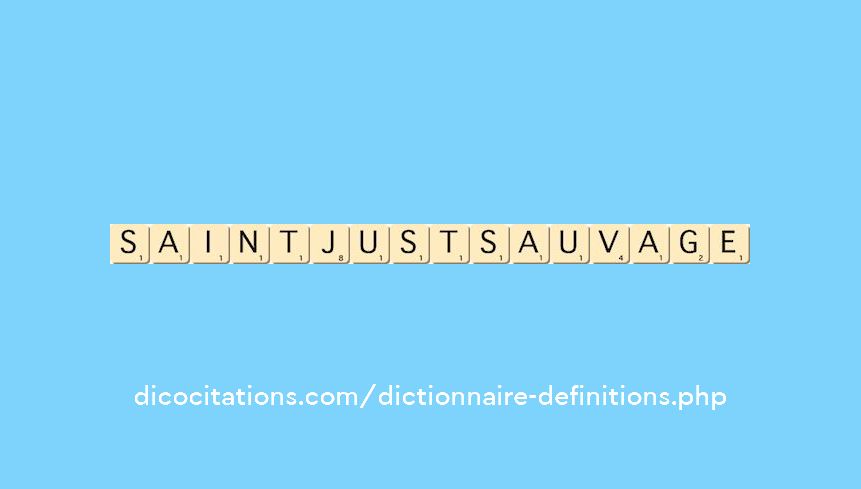 saint-just-sauvage